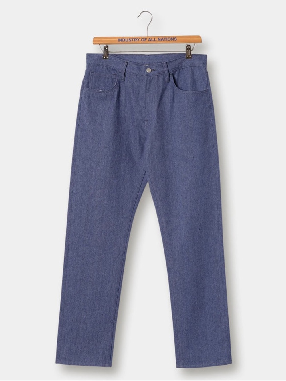 Industry of All Nations Straight Leg Women's Jeans in Faded Blue - 28